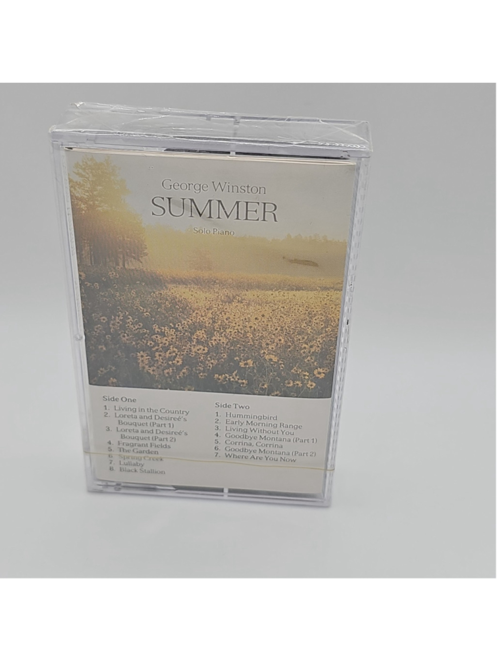 George Winston Summer [Solo Piano] (Cassette Tape, 1991) New Sealed 1934 11107-4